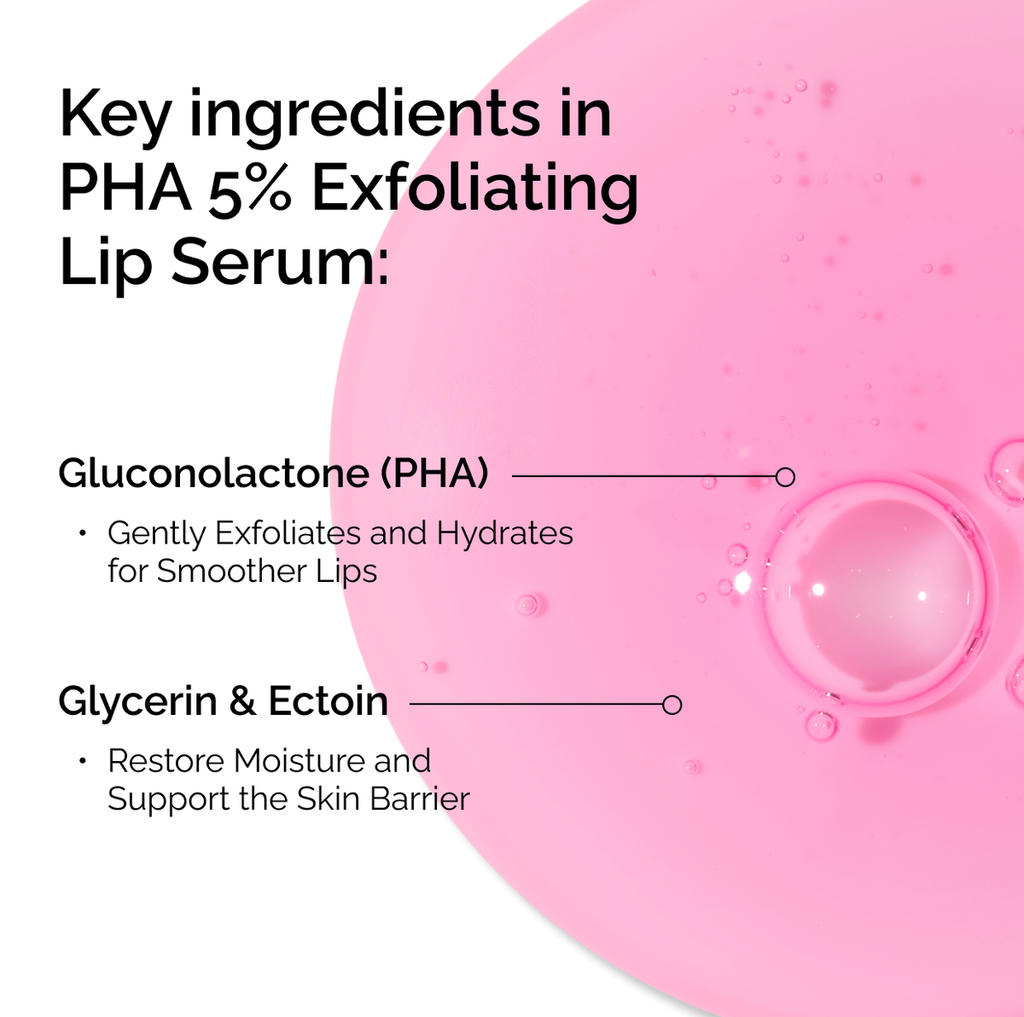 PHA 5% Exfoliating Lip Serum Targeted Serum Care