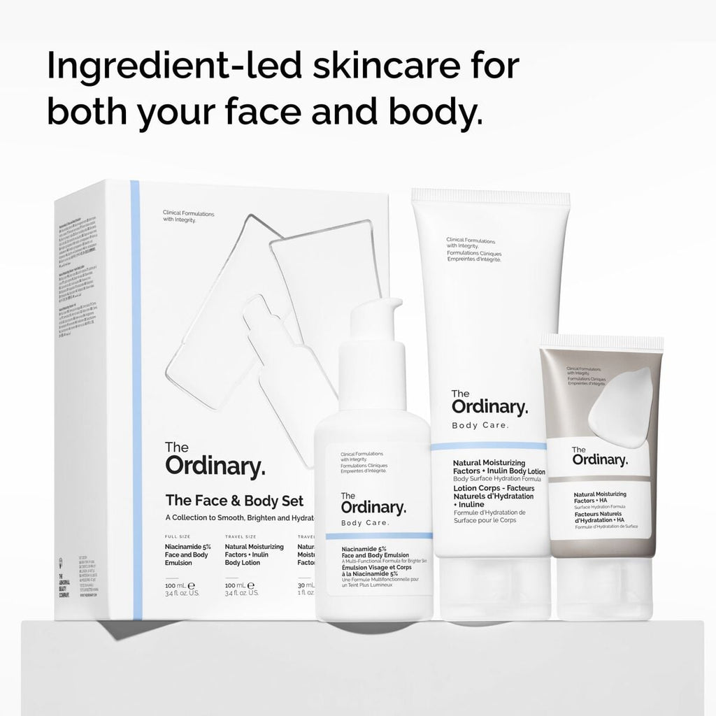 The Face & Body Set Curated Care Set